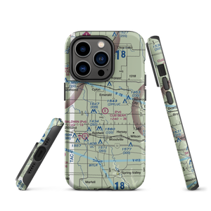 Cub Bear Airport (85WI) VFR Sectional  Tough iPhone Case