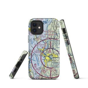 Cub Cove Seaplane Base (48VT) VFR Sectional  Tough iPhone Case