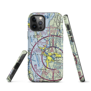 Cub Cove Seaplane Base (48VT) VFR Sectional  Tough iPhone Case