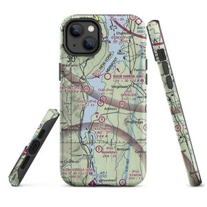 Cub Field (47VT) VFR Sectional  Tough iPhone Case