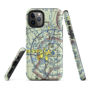 Cuba Farm Airport (LA33) VFR Sectional  Tough iPhone Case