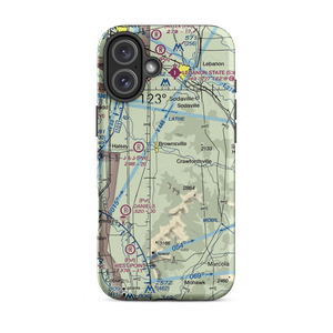 Cubehole Airport (3OR1) VFR Sectional  Tough iPhone Case