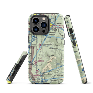 Cubehole Airport (3OR1) VFR Sectional  Tough iPhone Case