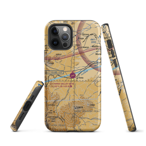 Cuchara Valley At La Veta Airport (07V) VFR Sectional  Tough iPhone Case