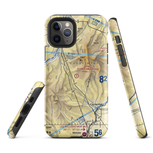 Cuddy Meadows Airport (ID77) VFR Sectional  Tough iPhone Case