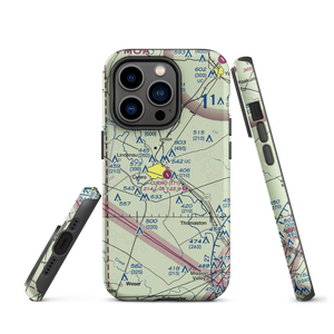 Cuero Municipal Airport (T71) VFR Sectional  Tough iPhone Case