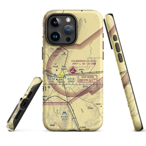 Culberson County Airport (VHN) VFR Sectional  Tough iPhone Case