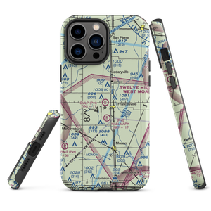 Culp Airport (IN27) VFR Sectional  Tough iPhone Case