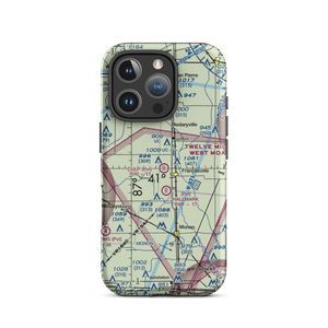 Culp Airport (IN27) VFR Sectional  Tough iPhone Case