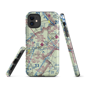 Culpeper Regional Airport (CJR) VFR Sectional  Tough iPhone Case