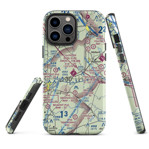 Culpeper Regional Airport (CJR) VFR Sectional  Tough iPhone Case