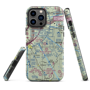 Cummings Airfield (95NY) VFR Sectional  Tough iPhone Case