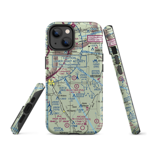 Cummings Airfield (95NY) VFR Sectional  Tough iPhone Case