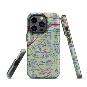 Cummings Airfield (95NY) VFR Sectional  Tough iPhone Case