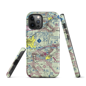 Cunningham Airpark (TX09) VFR Sectional  Tough iPhone Case