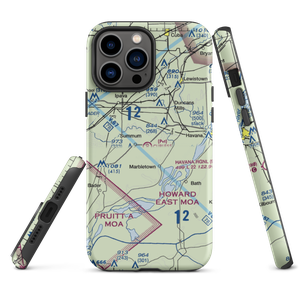 Curless Airport (IS08) VFR Sectional  Tough iPhone Case