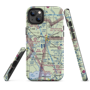 Curns Airport (2WN3) VFR Sectional  Tough iPhone Case