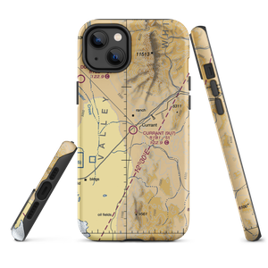 Currant Ranch Airport (9U7) VFR Sectional  Tough iPhone Case