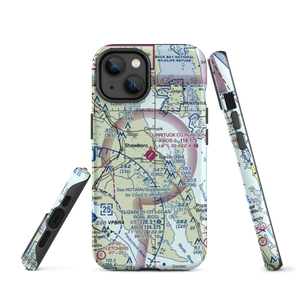 Currituck County Regional Airport (ONX) VFR Sectional  Tough iPhone Case
