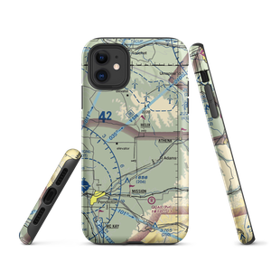 Curtis Airfield (OG08) VFR Sectional  Tough iPhone Case