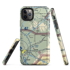 Curtis Airfield (OG08) VFR Sectional  Tough iPhone Case