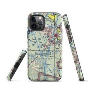 Curtis Airport (0WA2) VFR Sectional  Tough iPhone Case