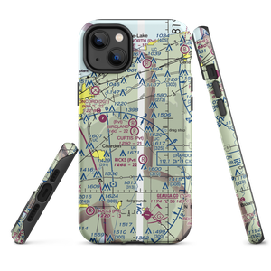 Curtis Airport (7OH8) VFR Sectional  Tough iPhone Case