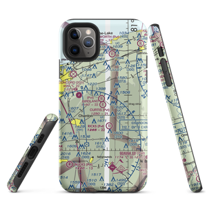 Curtis Airport (7OH8) VFR Sectional  Tough iPhone Case