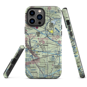 Curtis Airport (NY62) VFR Sectional  Tough iPhone Case