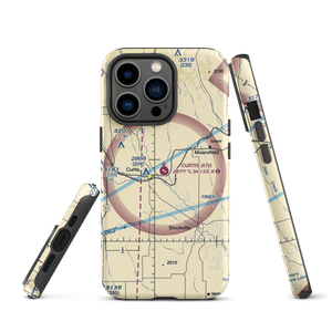 Curtis Municipal Airport (47V) VFR Sectional  Tough iPhone Case