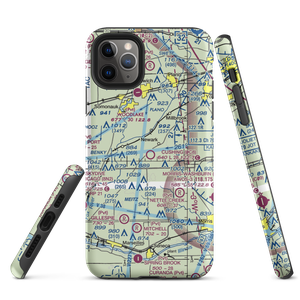 Cushing Field Ltd Airport (0C8) VFR Sectional  Tough iPhone Case