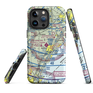 Custer Airport (TTF) VFR Sectional  Tough iPhone Case