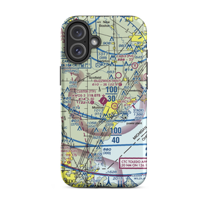 Custer Airport (TTF) VFR Sectional  Tough iPhone Case