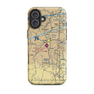 Custer County Airport (CUT) VFR Sectional  Tough iPhone Case