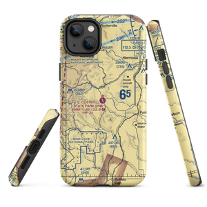 Custer State Park Airport (3V0) VFR Sectional  Tough iPhone Case
