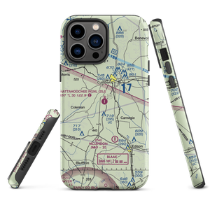 Cuthbert-Randolph Airport (25J) VFR Sectional  Tough iPhone Case