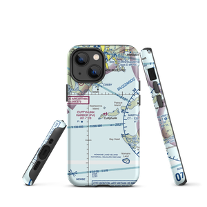 Cuttyhunk Harbor Seaplane Base (6MA9) VFR Sectional  Tough iPhone Case