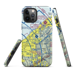 Cuyahoga County Airport (CGF) VFR Sectional  Tough iPhone Case