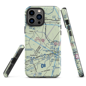 Cuyler Field (FD27) VFR Sectional  Tough iPhone Case