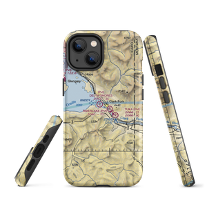 CX Ranch Airport (ID01) VFR Sectional  Tough iPhone Case