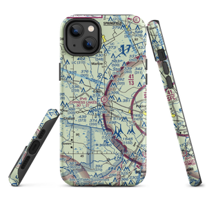 Cypress Lakes Airport (GA35) VFR Sectional  Tough iPhone Case