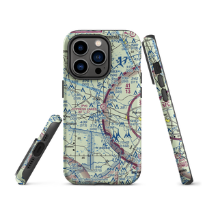 Cypress Lakes Airport (GA35) VFR Sectional  Tough iPhone Case