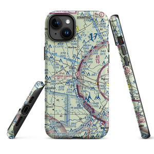 Cypress Lakes Airport (GA35) VFR Sectional  Tough iPhone Case