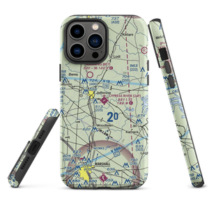 Cypress River Airport (24F) VFR Sectional  Tough iPhone Case