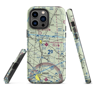 Cypress River Airport (24F) VFR Sectional  Tough iPhone Case