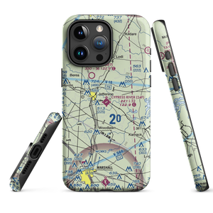 Cypress River Airport (24F) VFR Sectional  Tough iPhone Case