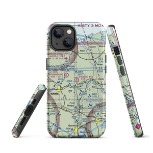 D'Amico Airport (NY13) VFR Sectional  Tough iPhone Case