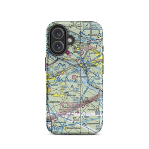 D.Evans Farm Airport (PA73) VFR Sectional  Tough iPhone Case
