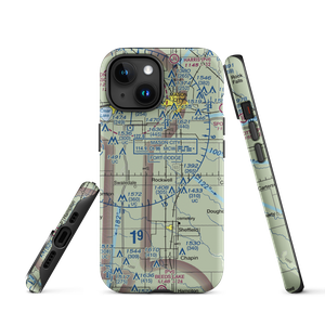 Dad's Field (IA33) VFR Sectional  Tough iPhone Case