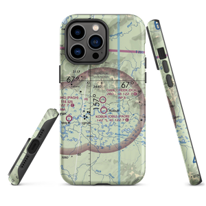 Dahl Creek Airport (DCK) VFR Sectional  Tough iPhone Case